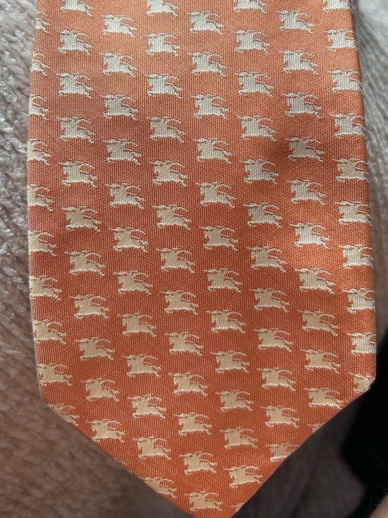 Burberry Other - Vintage Men's Burberry Equestrian Knight Logo Tie